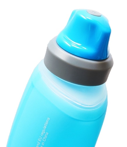 Мягкая бутылка для воды HydraPak Softflask, голубая фото 2